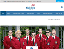 Tablet Screenshot of ohioskillsusa.org